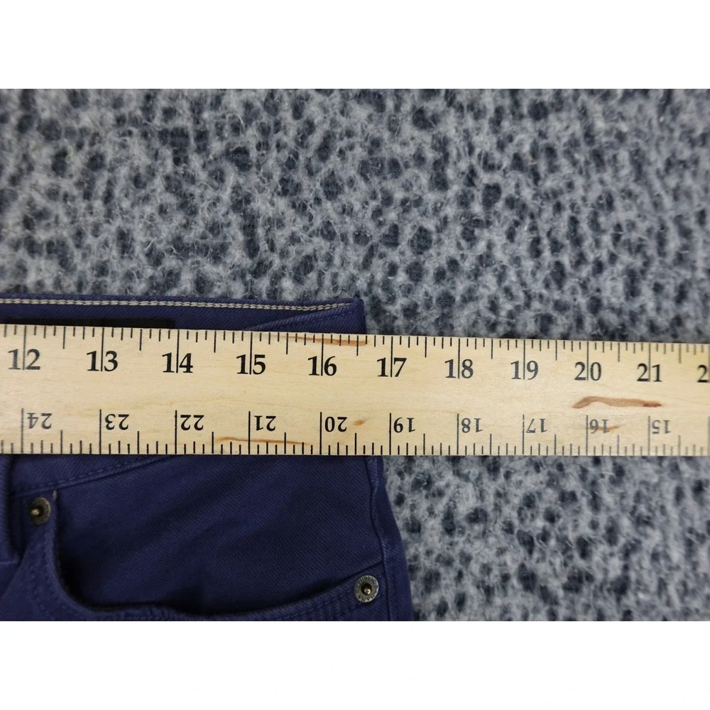 Banana Republic Traveler Pant Mens 32x30 Navy Blue Slim Fit Stretch Chino